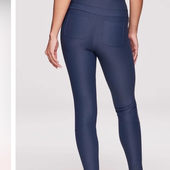 Avalanche Pants Navy Blue Leggings XS - Picture 2 of 12